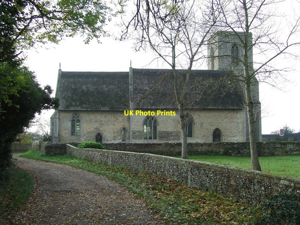 Photo 6"x4" All Saints Icklingham Icklingham c2011