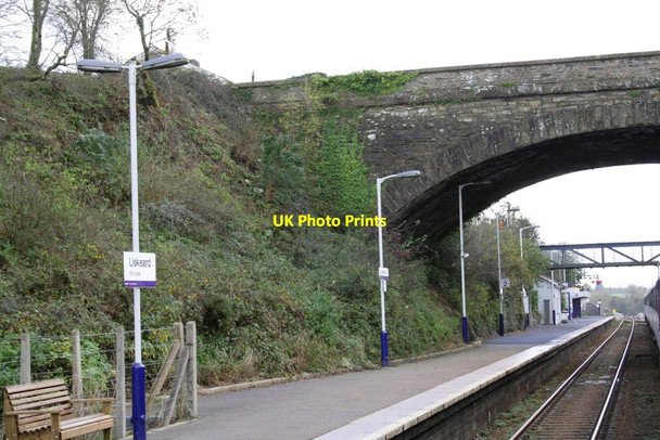 Photo 6"x4" Liskeard Station up platform Liskeard c2011