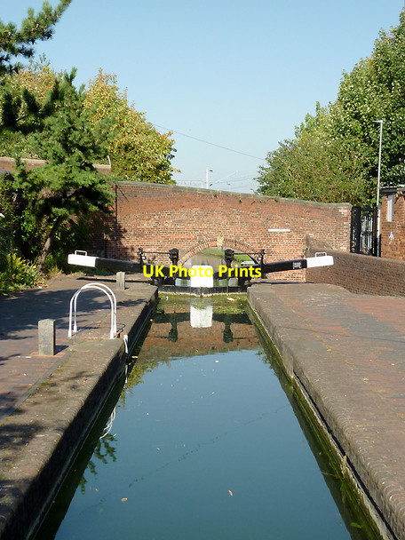 Photo 6"x4" Wolverhampton Top Lock (No 1) Wolverhampton c2011