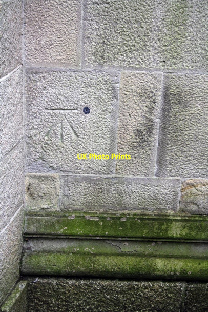Photo 6"x4" Benchmark on St Johns Church, Lemon Street Truro c2011
