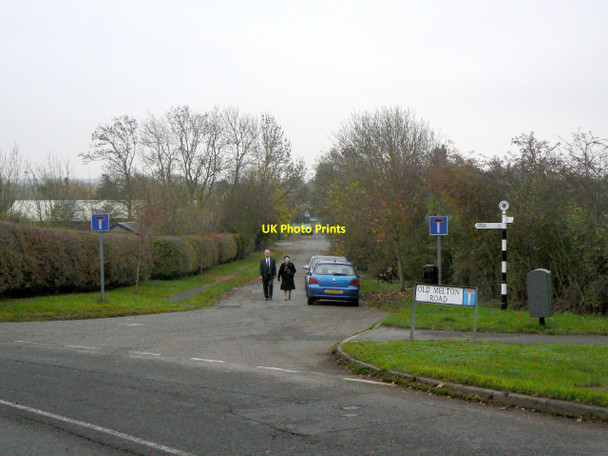 Photo 6"x4" Old Melton Road Normanton-on-the-Wolds c2011
