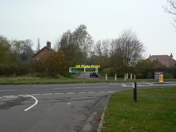 Photo 6"x4" Old Melton Road Normanton-on-the-Wolds c2011