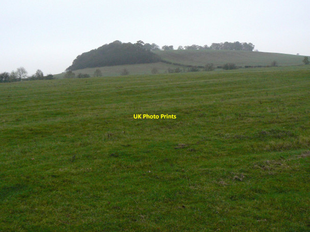 Photo 6"x4" Strip field above Normanton Normanton-on-the-Wolds c2011