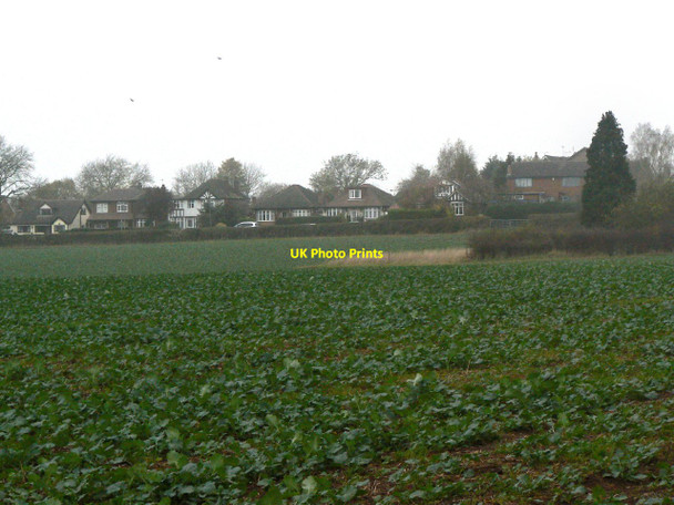Photo 6"x4" The edge of Tollerton Tollerton\/SK6034 c2011