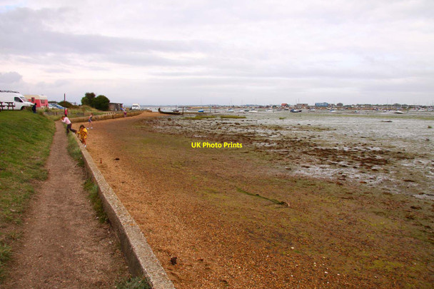 Photo 6"x4" The shoreline by Eastney Lake Portsmouth\/SU6501 c2011