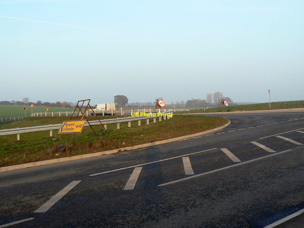Photo 6"x4" Slip road at Owthorpe Lane bridge Owthorpe c2011
