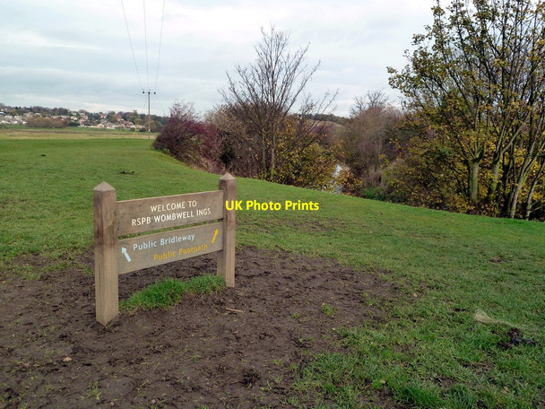 Photo 6"x4" Entrance to Wombwell Ings Broomhill\/SE4102 c2011