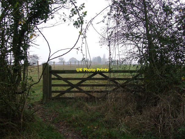 Photo 6"x4" 5 Bar Gate Mill Hill\/TL8551 c2011