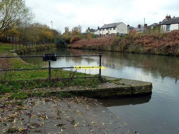 Photo 6"x4" Restored basin on the Brampton Canal Elscar c2011