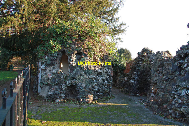 Photo 6"x4" Cedars Park, Waltham Cross - Ruins Cheshunt c2011 P1