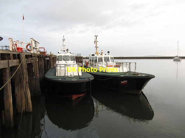 Photo 6"x4" Forth pilot boats, Granton Harbour Granton c2011