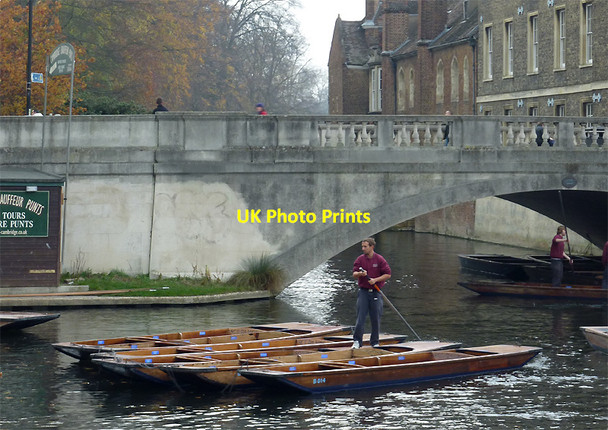 Photo 6"x4" Moving the fleet on the River Cam in Cambridge Cambridge\/TL4658 c2011