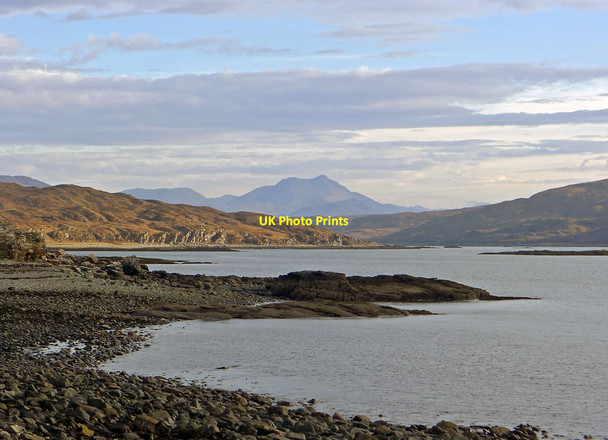 Photo 6"x4" Shoreline of Loch Eishort near Boreraig Suisnish\/NG5916 c2011