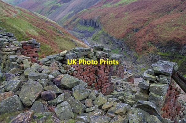 Photo 6"x4" Bouse teams, Bunton (or Bunting) Level Gunnerside c2011