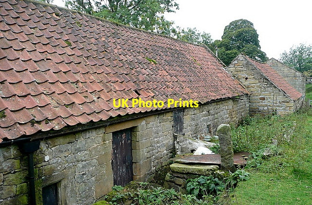 Photo 6"x4" Barns at Castleton quarries Castleton\/NZ6808 c2011
