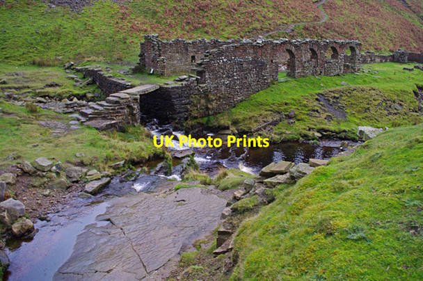Photo 6"x4" Blakethwaite Smelt Mill Gunnerside c2011 P1