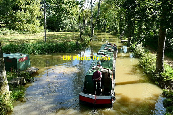 Photo 6"x4" Zachariah Keppel leaves Brewhurst Lock Loxwood c2010