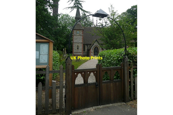 Photo 6"x4" Christ Church, Ramsdell Ramsdell c2011 P2