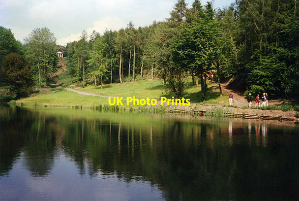 Photo 6"x4" West Monkton: upper lake, Hestercombe Gotton c1997
