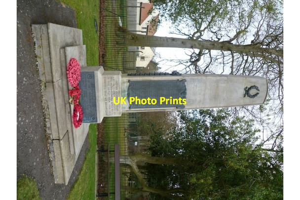Photo 6"x4" Glencorse War Memorial Penicuik c2011