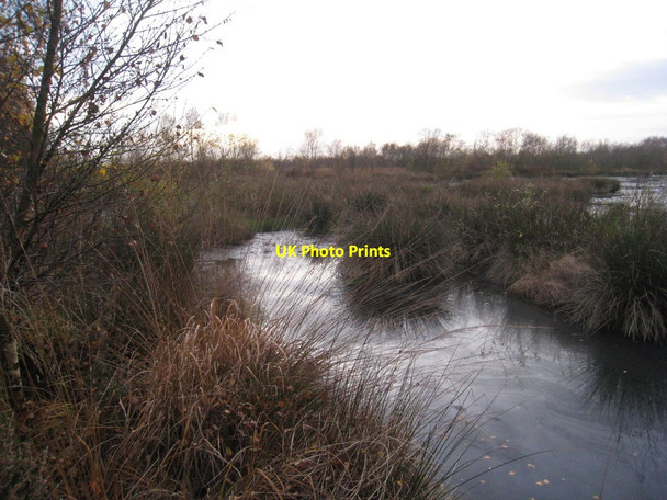 Photo 6"x4" Former peat workings on Thorne Waste (2) Windsor\/SE7612 c2011