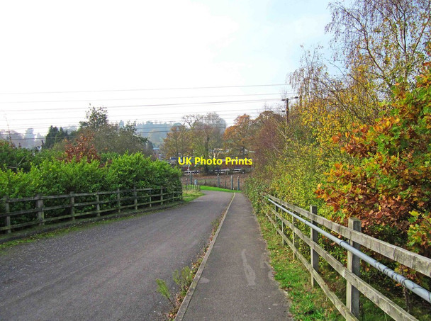 Photo 6"x4" Road from Frimley Green to Farnborough North Railway Station Farnborough\/SU8754 c2011