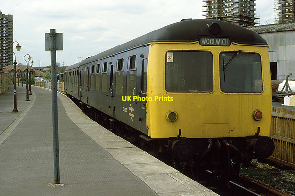Photo 6"x4" North Woolwich Station Woolwich c1985