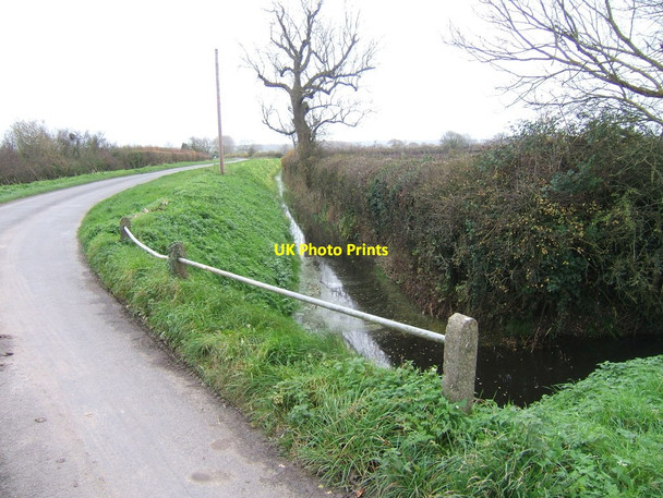 Photo 6"x4" A junction of rhines Nupdown c2011