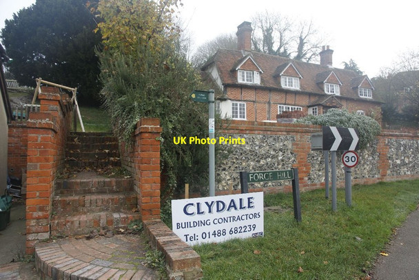 Photo 6"x4" Steps to the footpath Hampstead Norreys c2011
