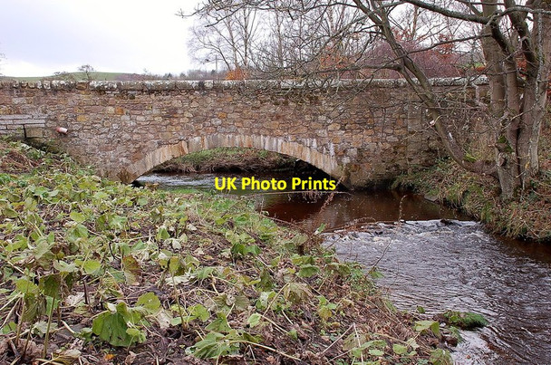 Photo 6"x4" Bridge and the Gore Water, Catcune Mills North Middleton\/NT3559 c2011