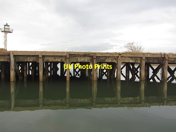 Photo 6"x4" Middle Pier, Granton Harbour Granton c2011