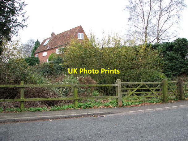 Photo 6"x4" Former railway crossing, Great Ryburgh Great Ryburgh c2011
