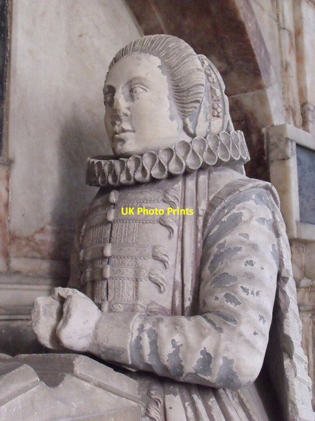 Photo 6"x4" Cicely Browne, memorial, Croft church Croft\/TF5061 c2011