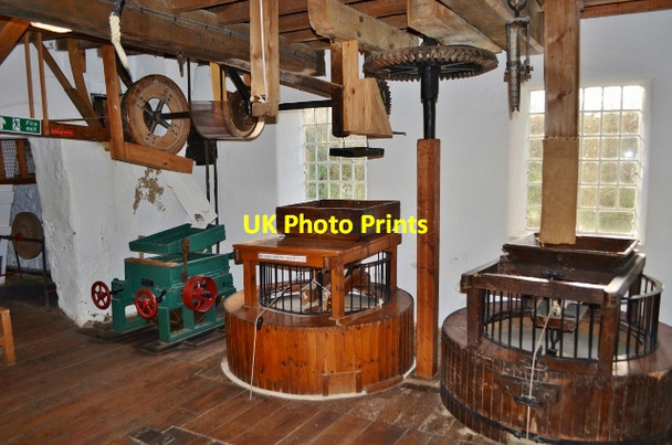 Photo 6"x4" Worsbrough Mill - Stone Floor Worsbrough c2011 P2