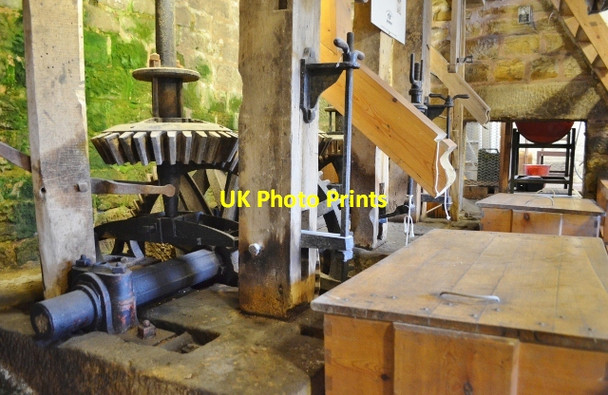 Photo 6"x4" Worsbrough Mill- Bevel Gearing Worsbrough c2011