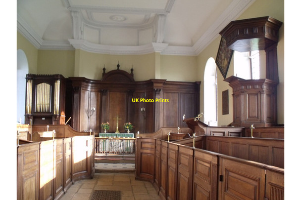 Photo 6"x4" Interior SS Peter and Paul's church, Langton Aswardby c2011