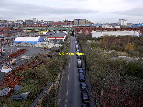 Photo 6"x4" Pottery Lane from Redheugh Bridge Newcastle upon Tyne c2011