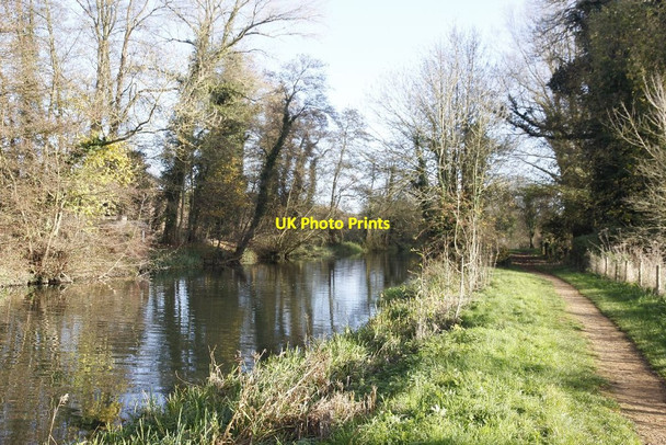 Photo 6"x4" Looking back past the pillbox Woolhampton c2011