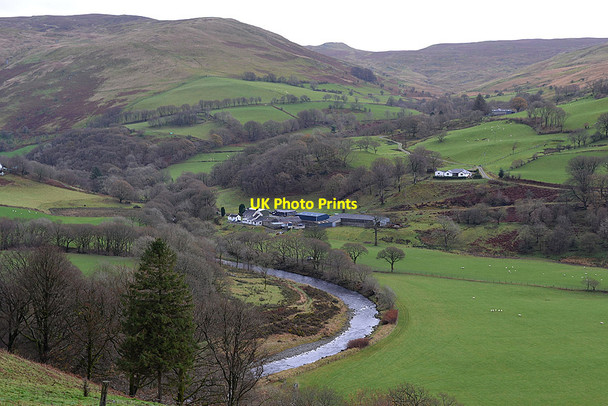 Photo 6"x4" Cwm Ystwyth in December Cwmystwyth c2011