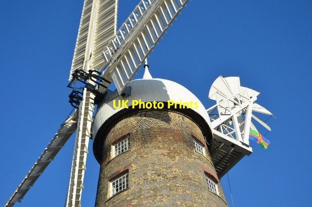 Photo 6"x4" Moulton Windmill - Cap Moulton\/TF3024 c2011