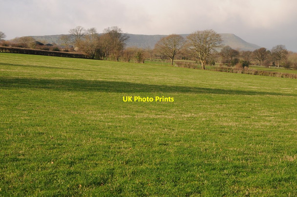 Photo 6"x4" Farmland near Michaelchurch Escley Middle Maes-coed c2011