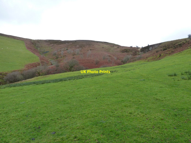 Photo 6"x4" The head of Cwm Ffernant Bont Dolgadfan c2011