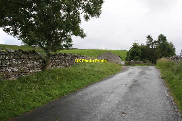 Photo 6"x4" Carpley Green Road south from Bainbridge Bainbridge c2011