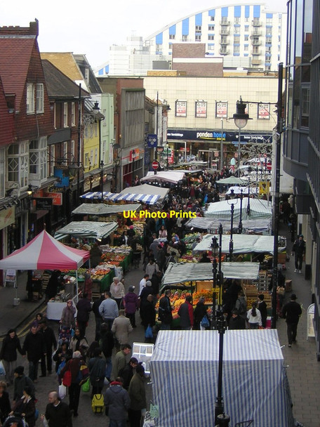 Photo 6"x4" Croydon: Surrey Street Market Croydon\/TQ3365 c2011