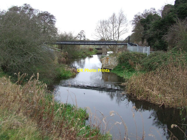 Photo 6"x4" Pipeline Crossing Icklingham c2011