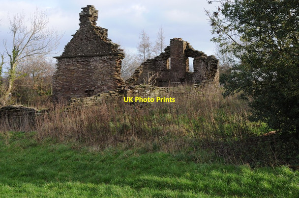 Photo 6"x4" Ruinous house, Llanveynoe Llanveynoe c2011