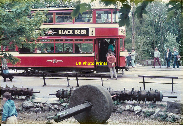 Photo 6"x4" Tram Museum Crich Crich c1984
