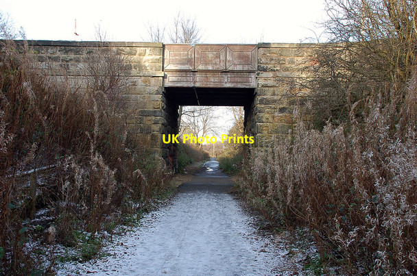 Photo 6"x4" Bridge over the old railway, Edgefield Bonnyrigg c2011