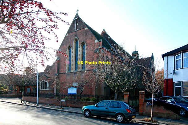 Photo 6"x4" St Philip, Beech Road, Norbury Mitcham c2011