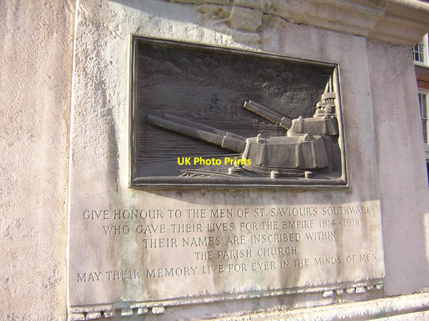 Photo 6"x4" Southwark War Memorial, Borough High Street London c2011